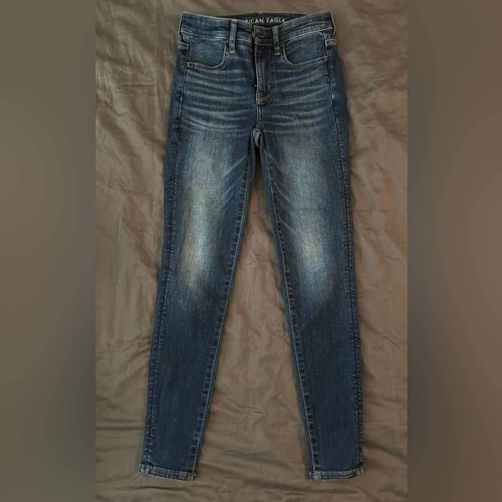 American eagle skinny jeans size 00